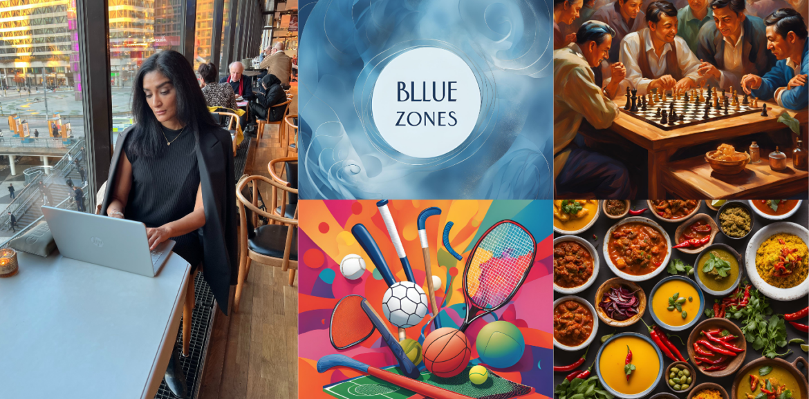 Blog post about Blue zones playing chess and spicy food